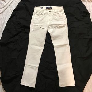 Hollister Slim Straight Jeans Size 28x30 White